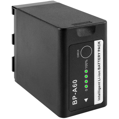 GVM Dual Charger with BP-A60 Battery for Canon C300 Mark II, C200 &amp; C200B (6800mAh)