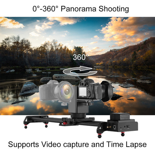 GVM 3D-80 3-Axis Wireless Carbon Fiber Motorized Slider with Bluetooth Remote (32"")