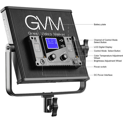 GVM 50RS RGB LED Panel