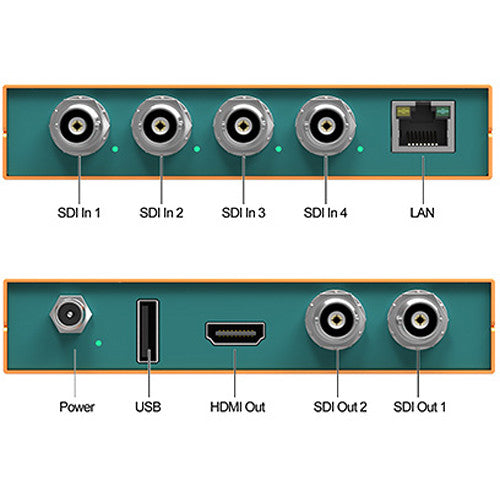 AVMATRIX MV0430 4 CHANNEL 3G-SDI MULTIVIEWER
