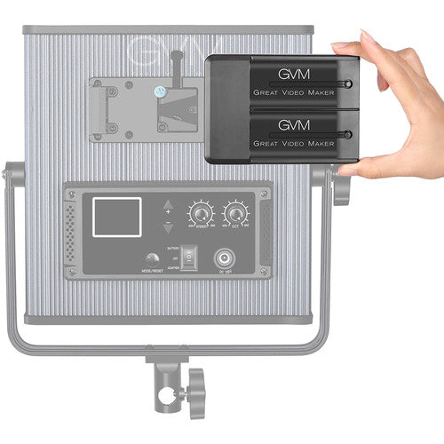 GVM NP-F970 6600mAh V-Mount Battery with USB Charger
