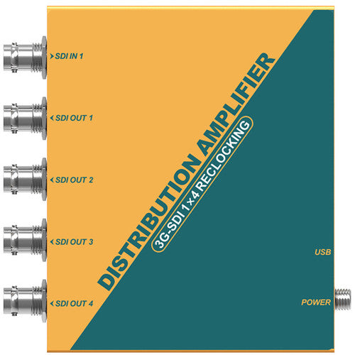 AVMATRIX SD1141 1x4 3G-SDI Distribution Amplifier