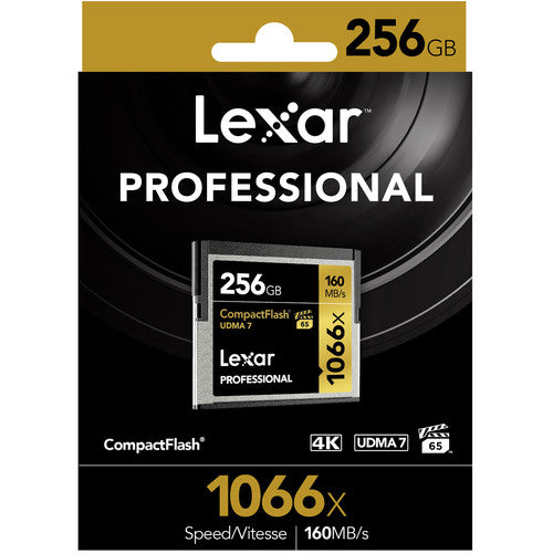 LEXAR 256GB PROFESSIONAL COMPACTFLASH CARD