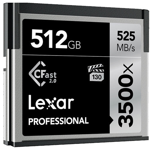 Lexar 512GB Professional CFast 2.0 Card