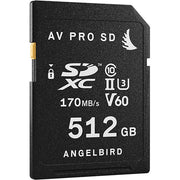 ANGELBIRD AVP512SDV60 SDXC UHS-II CARD 170/105MB/S