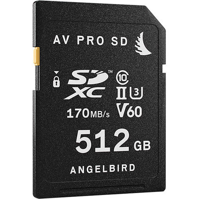 ANGELBIRD AVP512SDV60 SDXC UHS-II CARD 170/105MB/S