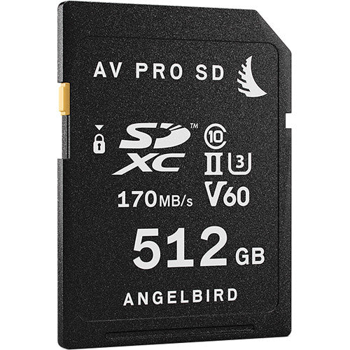 ANGELBIRD AVP512SDV60 SDXC UHS-II CARD 170/105MB/S