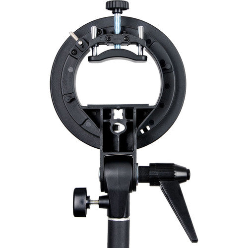 Godox S-Type Elinchrom Mount Flash Bracket with Softbox Kit (15.7 x 15.7"")