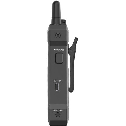 Hollyland Syscom 1000T-8B Full-Duplex Intercom System with Eight Beltpacks and Headsets