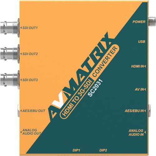 AV Matrix SC2031 HDMI/AV to 3G-SDI Scaling Converter