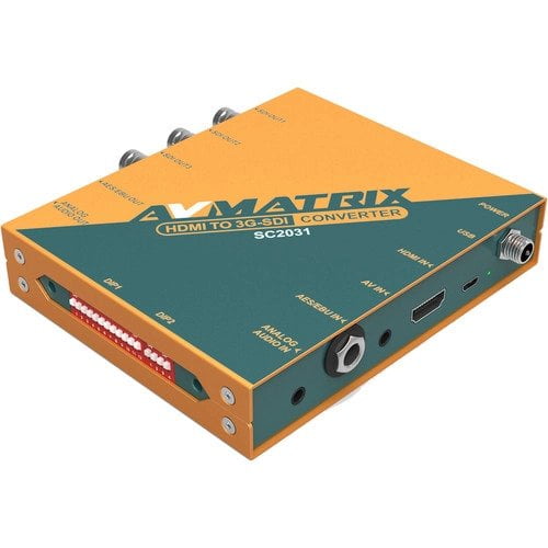 AV Matrix SC2031 HDMI/AV to 3G-SDI Scaling Converter