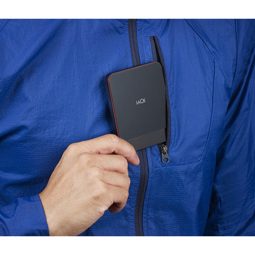 LaCie 2TB Portable USB 3.1 Gen 2 Type-C External SSD