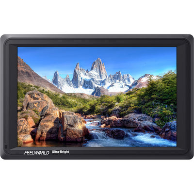 FeelWorld 7" 4K Ultra-Bright Monitor with Loop-Through HDMI and 3G-SDI FW279S