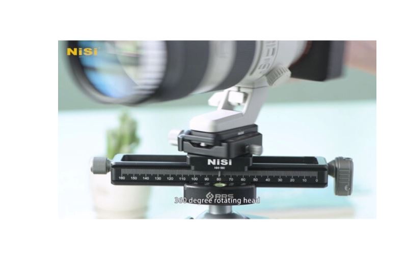 NiSi Macro Focusing Rail NM-180 With 360-Degree Rotating Clamp