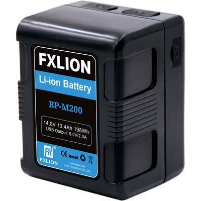 Fxlion BP-M200 Square Battery - 14.8V / 198Wh V-Mount Battery