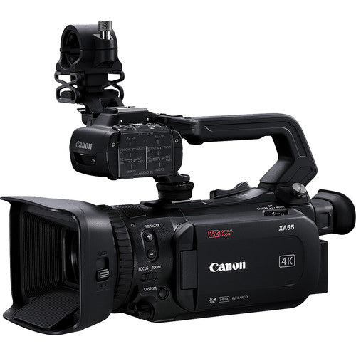 Canon XA55 UHD 4K30 Camcorder with Dual-Pixel Autofocus