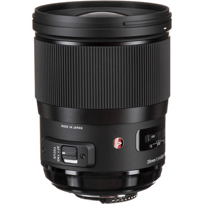 Sigma 28mm f/1.4 DG HSM Art Lens for Nikon F