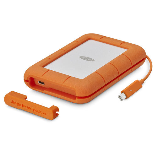 LaCie 2TB Rugged Mobile Hard Drive (Thunderbolt & USB 3.0 Type-C)