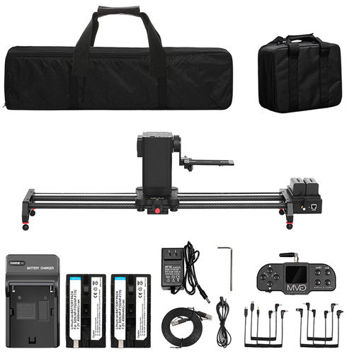 GVM 3D-80 3-Axis Wireless Carbon Fiber Motorized Slider with Bluetooth Remote (31")