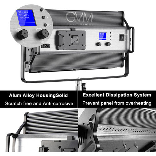 GVM 110S Bi-Color LED Studio Video Light Panel