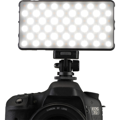 Phottix M200R RGB LED On-Camera Light Panel with USB Power Bank