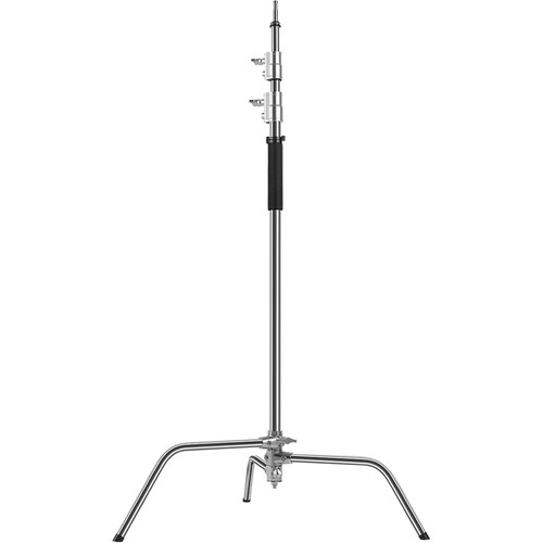 GVM C330 Turtle Base C-Stand &amp; Grip Arm Kit (10.5', Chrome)