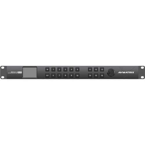 AVMATRIX 16x16 Seamless 3G-SDI Matrix Switcher (1 RU)
