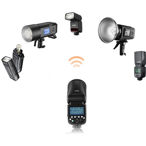 Godox V1 TTL Flash Round Head For Sony/Fujifilm/Nikon/Canon
