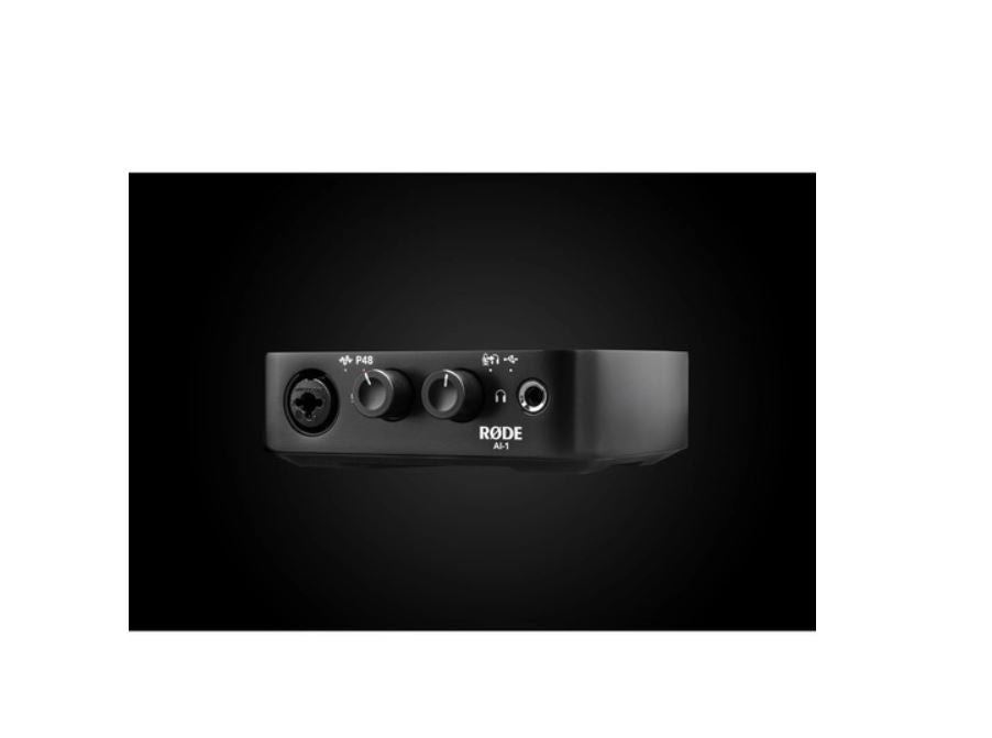 Rode Complete Studio Kit with AI-1 Audio Interface, NT1 Microphone, SMR Shockmount, and Cables