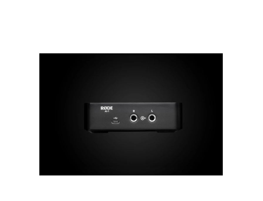 Rode Complete Studio Kit with AI-1 Audio Interface, NT1 Microphone, SMR Shockmount, and Cables