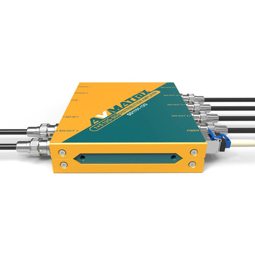 AVMATRIX SD1151-12G 12G-SDI 1X5 RECLOCKING DISTRIBUTION AMPLIFIER
