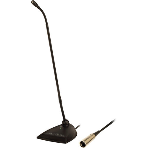 SHURE MX418D/C-X Gooseneck Microphone W/ Base