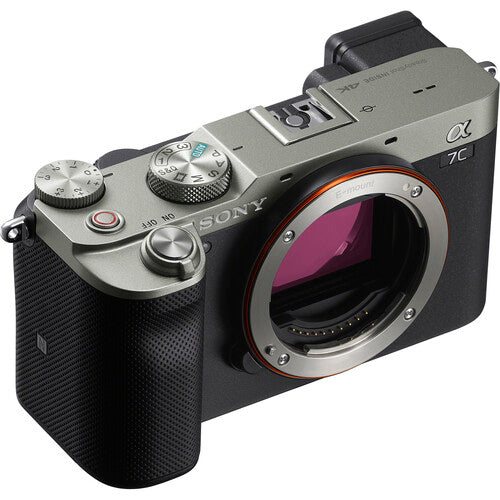 Sony Alpha a7C Mirrorless Digital Camera (Body Only, Silver)