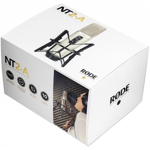 RODE NT2-A Large Diaphragm Multipattern Condenser Microphone