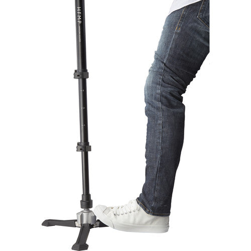 Libec Hands-Free Monopod Kit with TH-X Pan-and-Tilt Video Head and Bowl Clamp