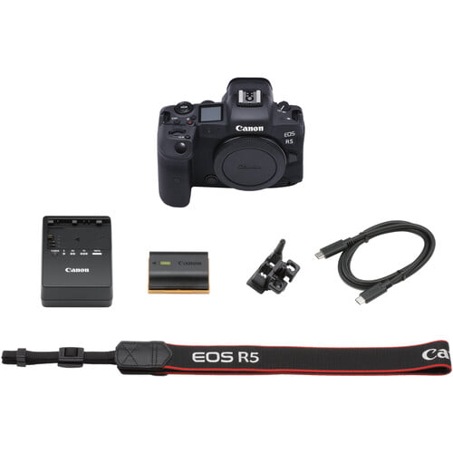 Canon EOS R5 Mirrorless Digital Camera with 24-105mm f/4L Lens