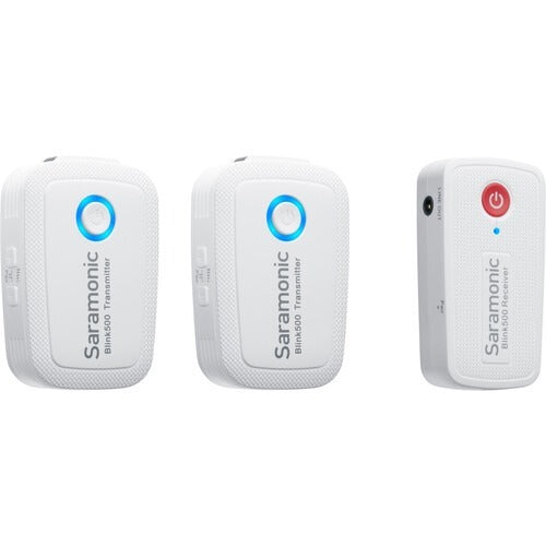 Saramonic Ultracompact Wireless Clip-On White Mic Blink 500 B2W