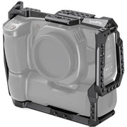 SMALLRIG CAMERA CAGE FOR BMPCC 4K &amp; 6K WITH BATTERY GRIP ATTACHED 2765