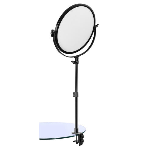 GVM ST-04 Desk Mount Stand,Tabletop C Clamp Mount Stand, Adjustable Table Aluminum Light Stand with Standard 1/4 Screw Tip for DSLR Camera, Ring Light, Video Light, Panel Light