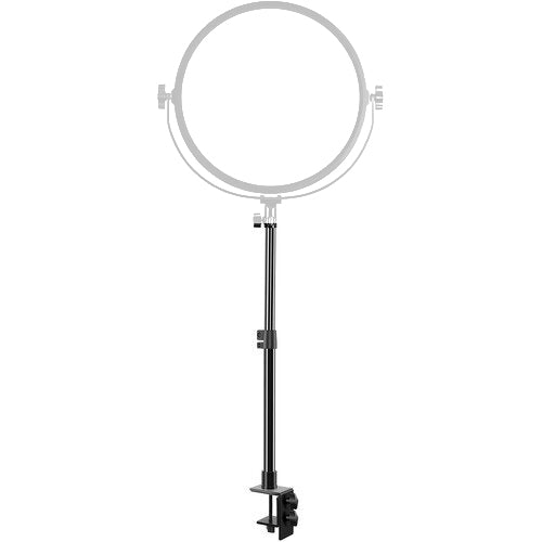 GVM ST-04 Desk Mount Stand,Tabletop C Clamp Mount Stand, Adjustable Table Aluminum Light Stand with Standard 1/4 Screw Tip for DSLR Camera, Ring Light, Video Light, Panel Light