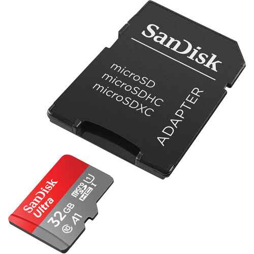 SanDisk 32GB Ultra UHS-I MicroSDHC Memory Card