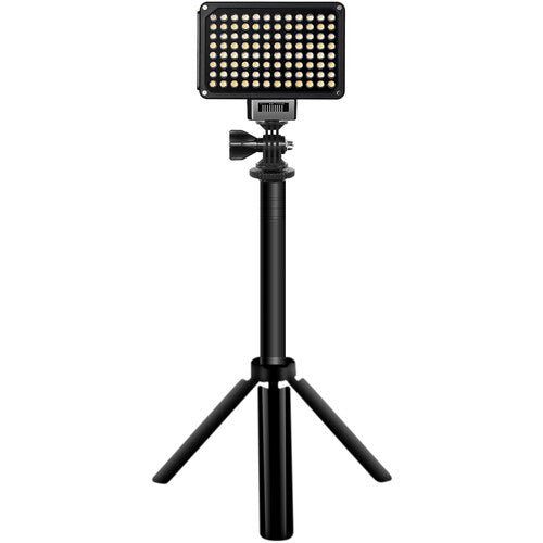 GVM Variable-Color On-Camera LED Light Kit with Mini Tripod &amp; Suction Mount