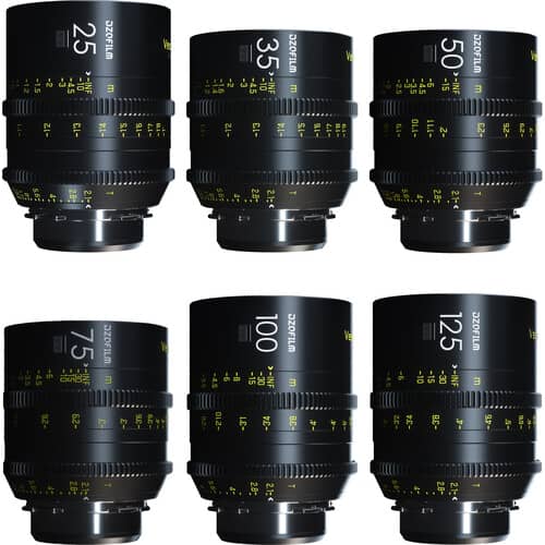 DZOFilm VESPID 6-Lens Kit A (PL and EF Mounts)