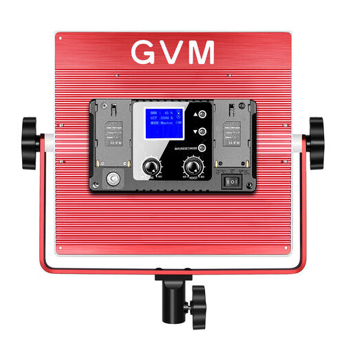 GVM RGB LED Soft Video Light Panel Kit R50R288-2L