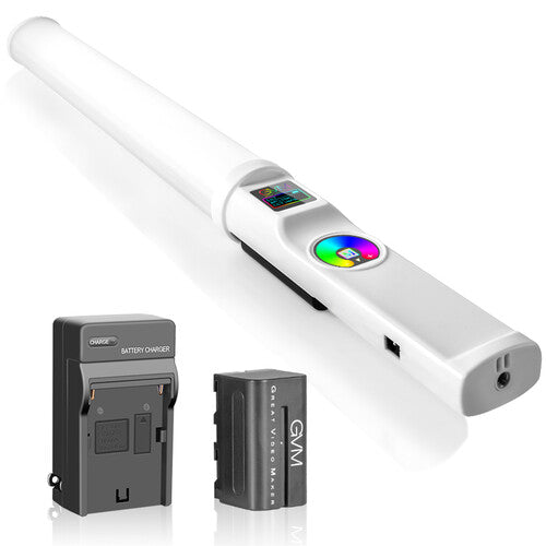 GVM RGB T20R LED Bi-Color Video Light Wand