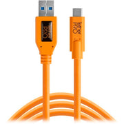 Tether Tools TetherPro USB Type-C Male to USB 3.0 Type-A Male Cable (15', Orange) CUC3215-ORG