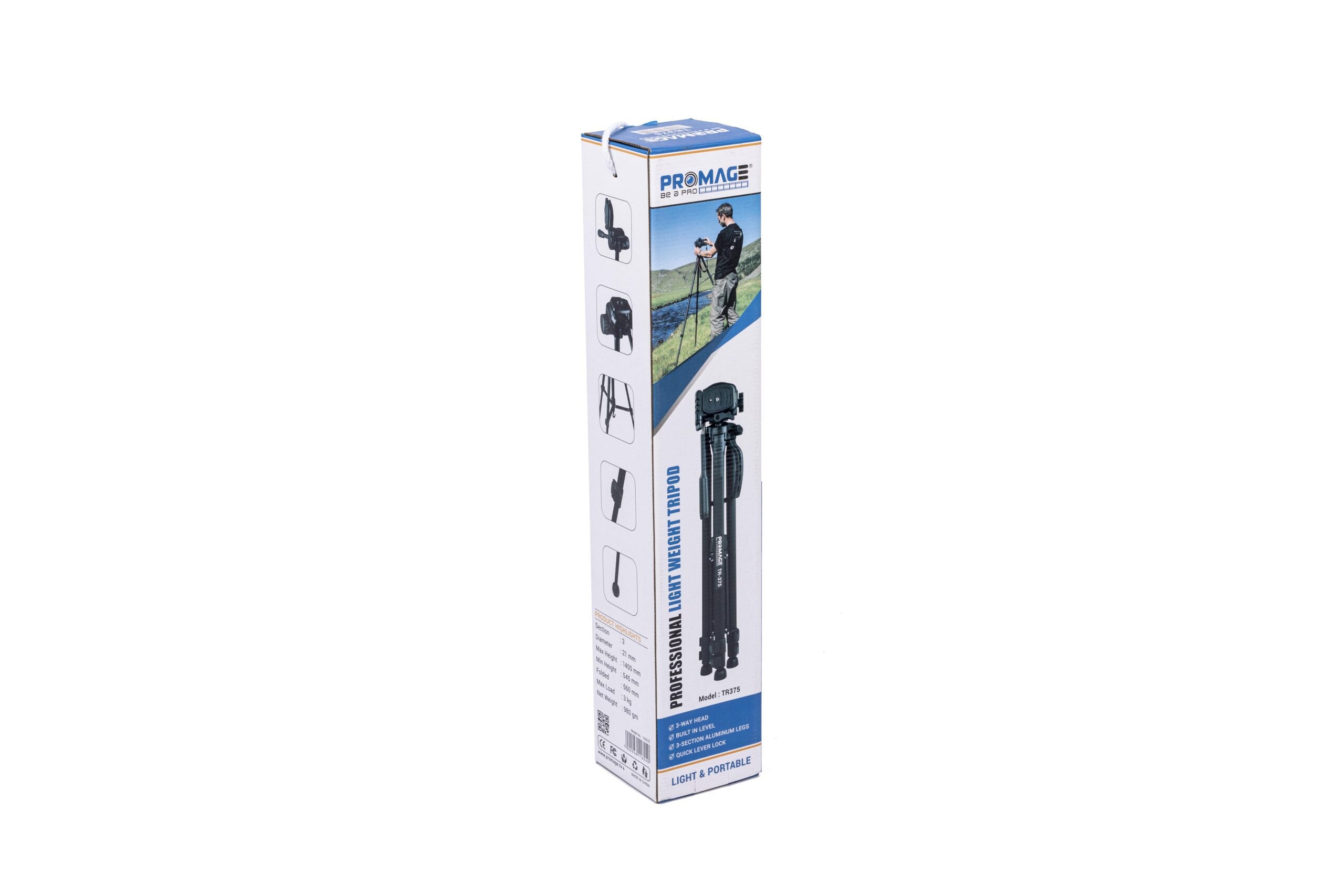 PROMAGE Camera Tripod (TR375)