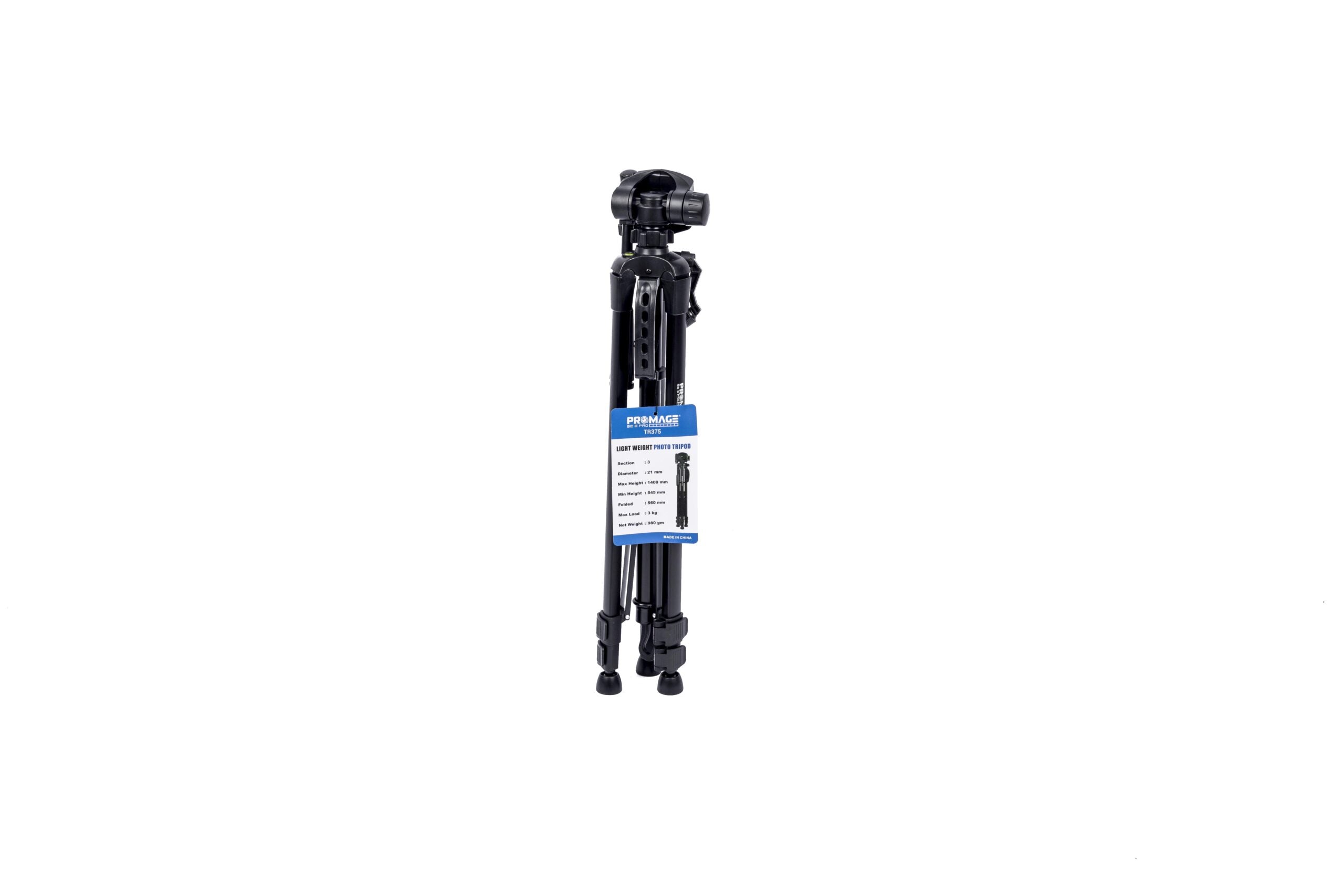 PROMAGE Camera Tripod (TR375)
