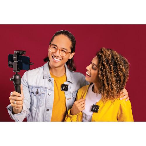 Rode Wireless GO II 2-Person Compact Digital Wireless Microphone System/Recorder (2.4 GHz, Black)