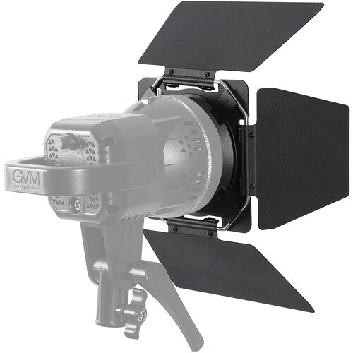 GVM Barndoors for P80S, G100W, RGB150S, LS150D, and S300S LED Lights